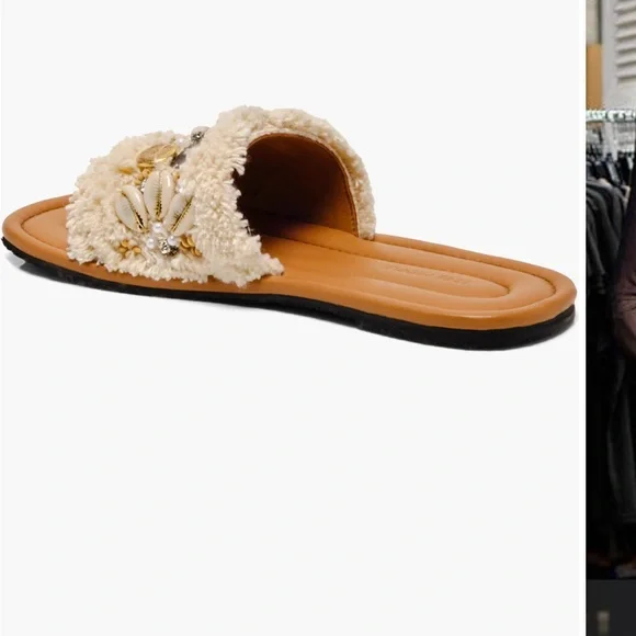 Free People Shipwreck Shell Slide Sandal - Picture 5 of 6